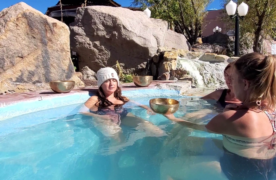 Experience the healing power of aqua sound bathing at The Springs Resort