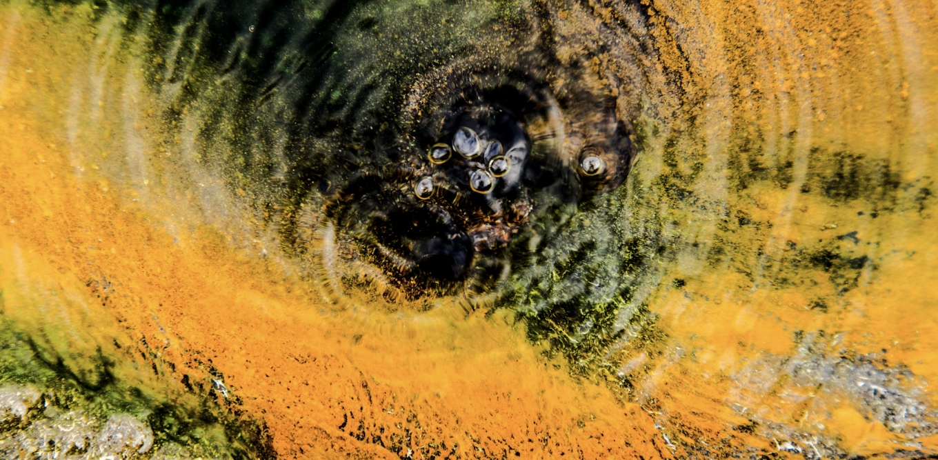 Photo of a mineral formation at The Springs Resort