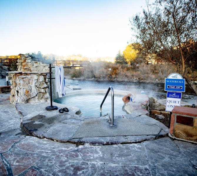 Waterfall Pool Soaking